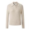 PORTS Women's Polo Collar Silk Cashmere Knit Sweater