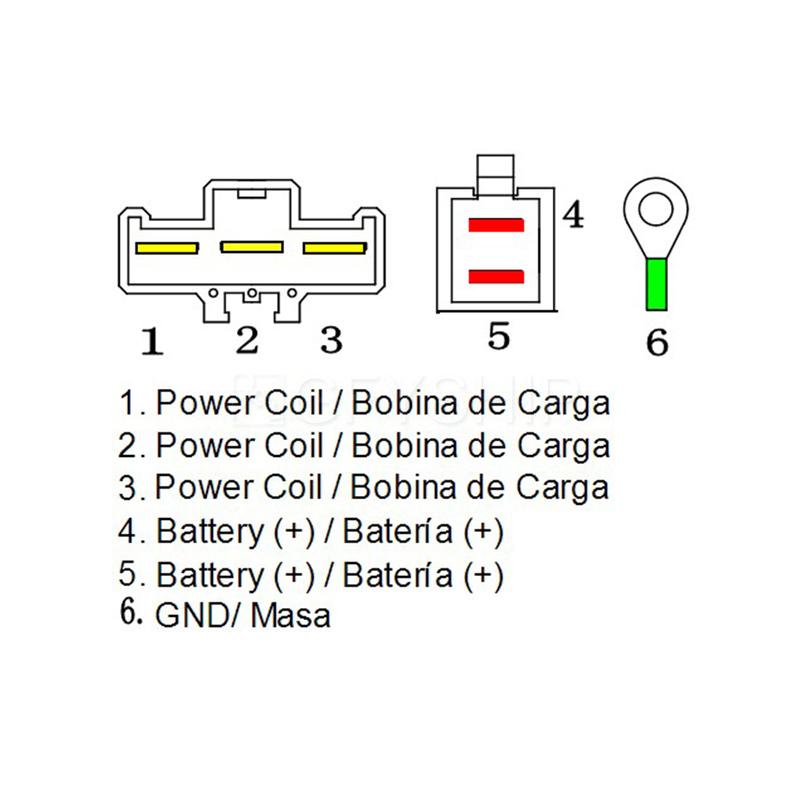 For KTM OEM Number 60011034000 60011034100 For SHINDENGEN SH541SA SH541SB Motorcycle Voltage Regulator Rectifier