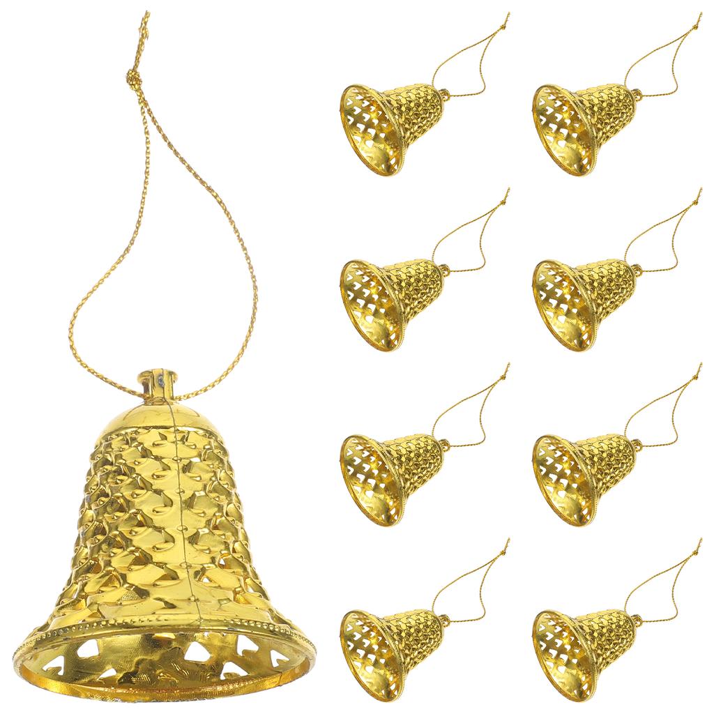 Рождественский колокольчик, украшение на елку, подвеска, рождественские подвесные колокольчики, принадлежности, украшения, винтаж