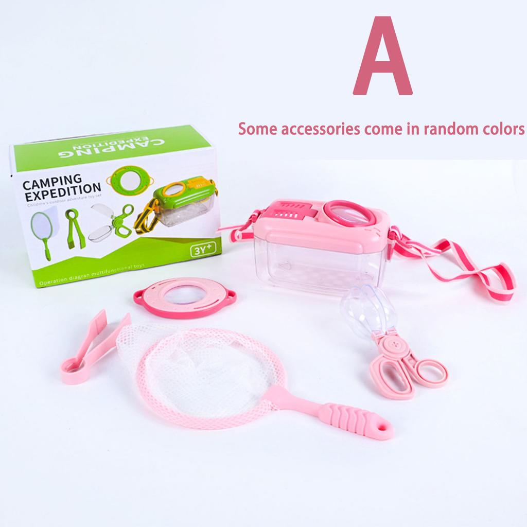 Детский ящик для наблюдения за насекомыми, многофункциональное увеличительное стекло, игрушка для приключений в детском саду на открытом воздухе