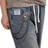 Metal Punk Belt Chain Hip Hop Pants Chain Fashion Tassel Jeans Chain  Male
