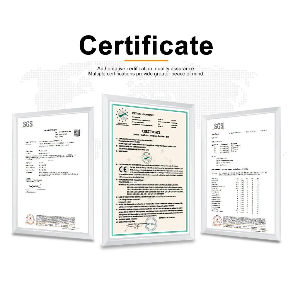 10PCS Mini Fast Wiring Cable Connectors Universal Compact Splitter Electrical Conductors Push-in Home Terminal Block