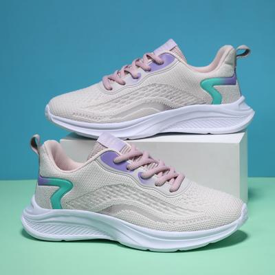 Спортивная женская обувь оптом, весна/лето, новая удобная дышащая повседневная обувь с низким верхом, спортивная женская обувь для бега для танцев