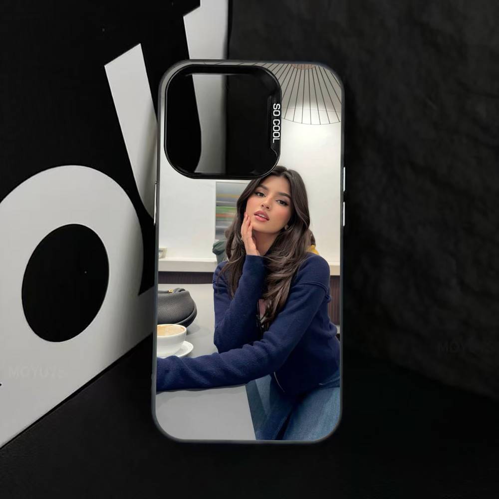R-R-Haji Phone Case For iPhone 17,16,15,14,13,12,11 Plus,Pro Max,XS,Colored Silver Plated Inside Cover