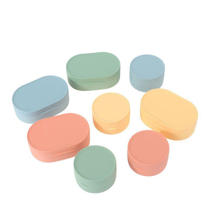 Красочная портативная мыльница для путешествий и домашнего использования с герметичной конструкцией