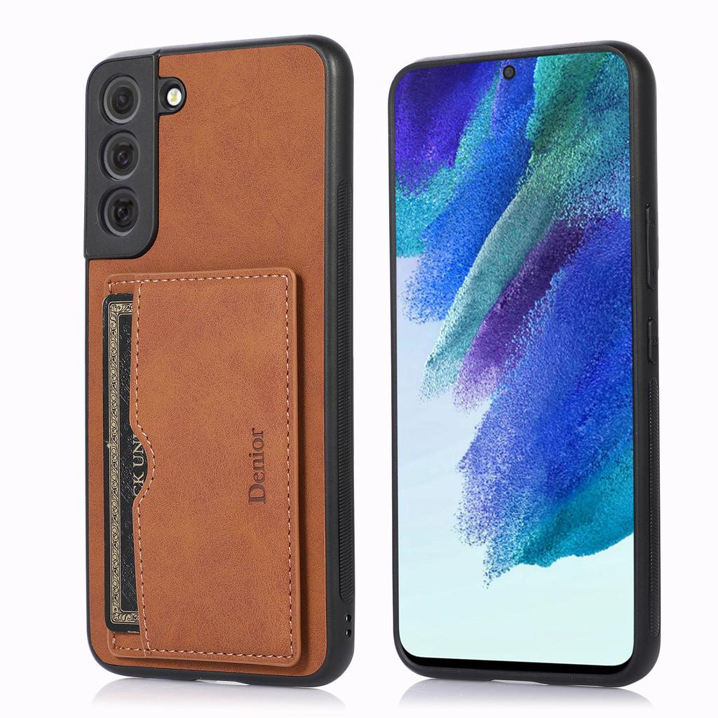 Применимо к чехлу для мобильного телефона Samsung S24, S23 Ultra с держателем для карт, защитному чехлу Note20, S22 Plus, противоударному кожаному чехлу