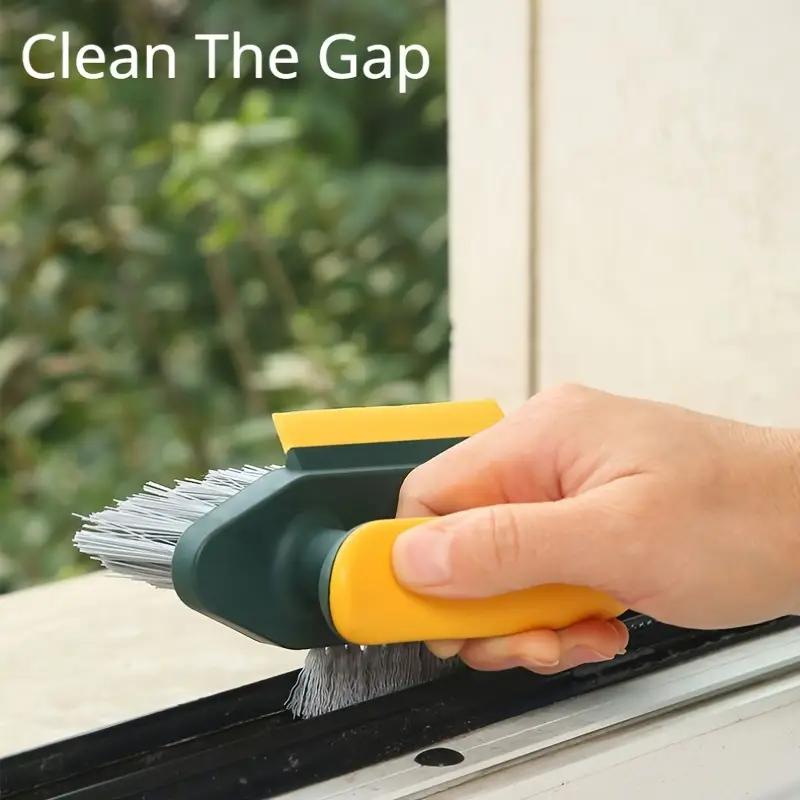 4 в 1 многофункциональная щетка для чистки оконных щелей щетка для чистки углов стен ванной комнаты плитки узких швов щелей