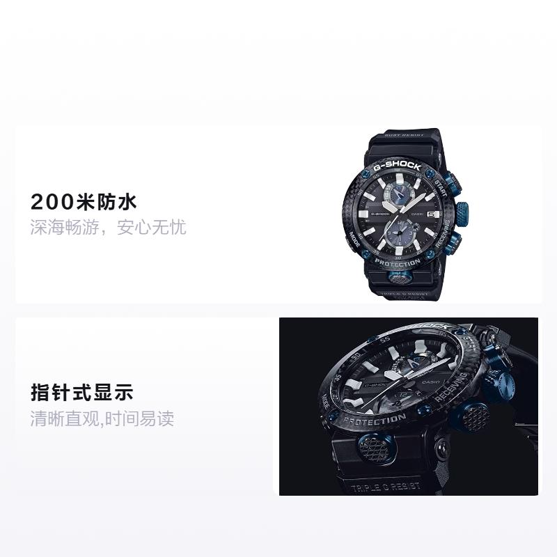 Casio G-SHOCK GRAVITYMASTER водонепроницаемость 200 метров солнечный кварцевый механизм ремешок из углеродного волокна японские и корейские часы мужские часы GWR-B1000-HT1A1JF