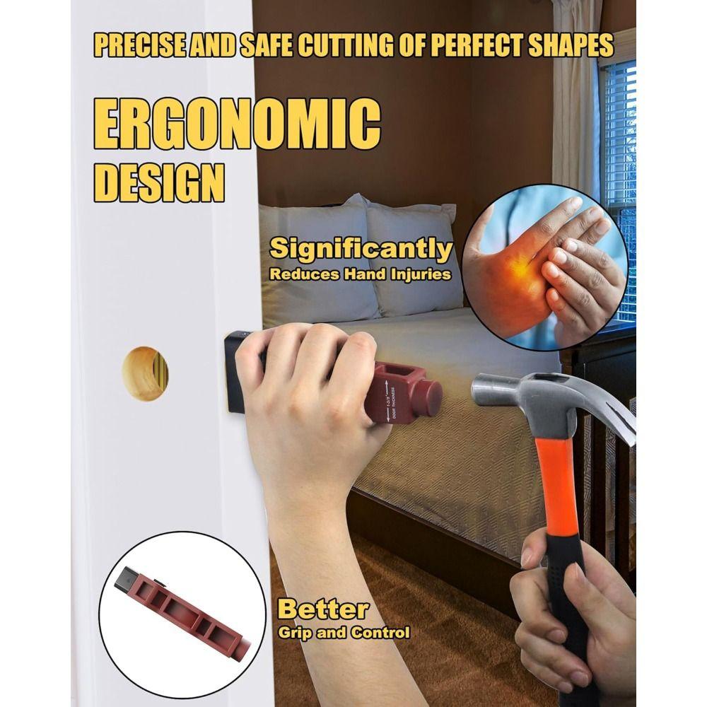 Woodworking Door Latch Mortise Tool Mortise Work Scoring Tool Carpentry Projects