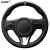 Для Kia K5 Sportage 4 KX5 2016 2017 Накидка на руль автомобиля, сшиваемая вручную