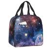 Пользовательские Небесные Луна и звезды Ланч-боксы для женщин Холодильник Термоизолированные Ланч-боксы для школьников