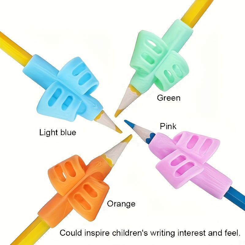 2Pcs Ergonomic Pen Grip Holder, Designed to Improve Writing Posture