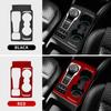 Для Ford Focus/Focus ST 2024 2025 Настоящая Мягкая Наклейка из Углеродного Волокна Панель Рамки Селектора Переключения Передач Автомобиля LHD RHD