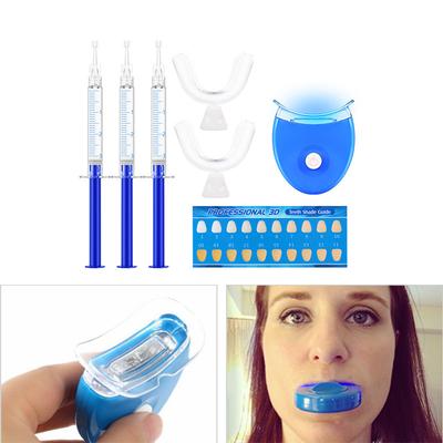 Набор для отбеливания зубов Smilekit: лампа для отбеливания зубов, средство для ухода за полостью рта, средства для гигиены полости рта.