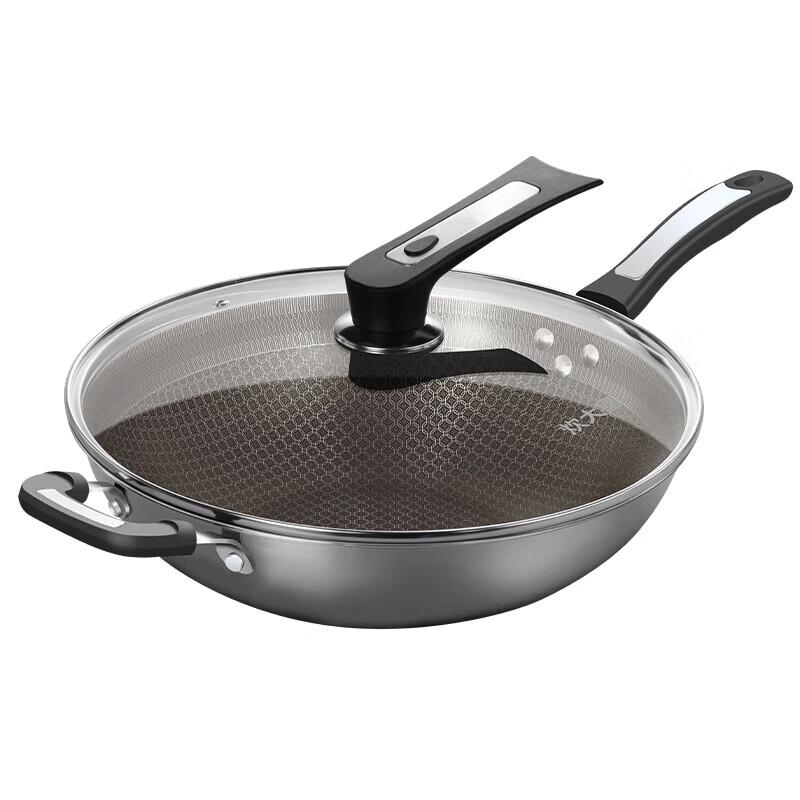 COOKER KING Вок из нержавеющей стали 304 с антипригарным покрытием