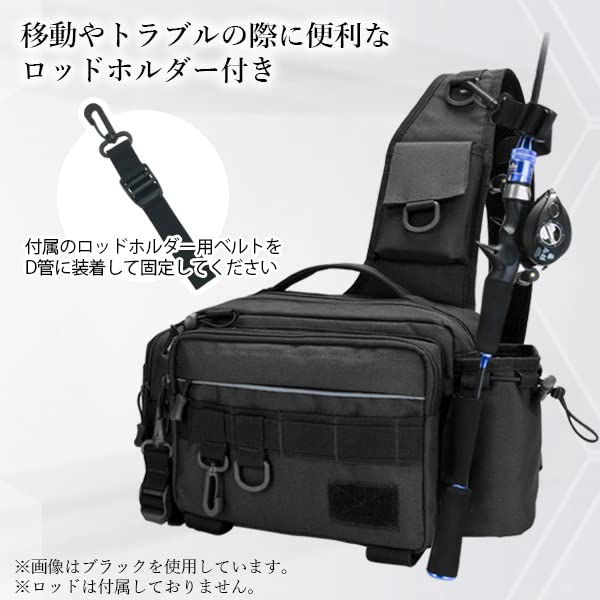 Рыболовная сумка Камуфляжная синяя рыболовная сумка Рыболовная сумка Сумка Сумка Langan Сумка через плечо