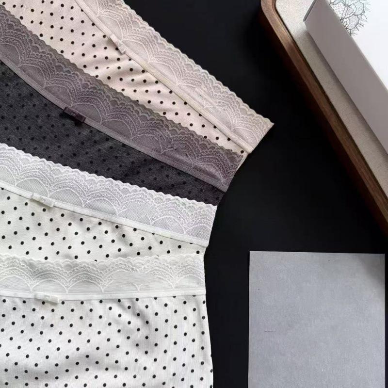 Трусы женские LP Modal в горошек в стиле ретро