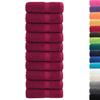 VidaXL Serviettes de toilette premium SOLUND 10 pièces Bordeaux 30 x 30 cm 600 g/m² 137205