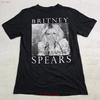 Официально лицензированная черная футболка Britney Spears 90-х Y2k Поп-музыка Размер M Отличное состояние винтаж Стираная Мягкая Повседневный топ Для повседневной носки
