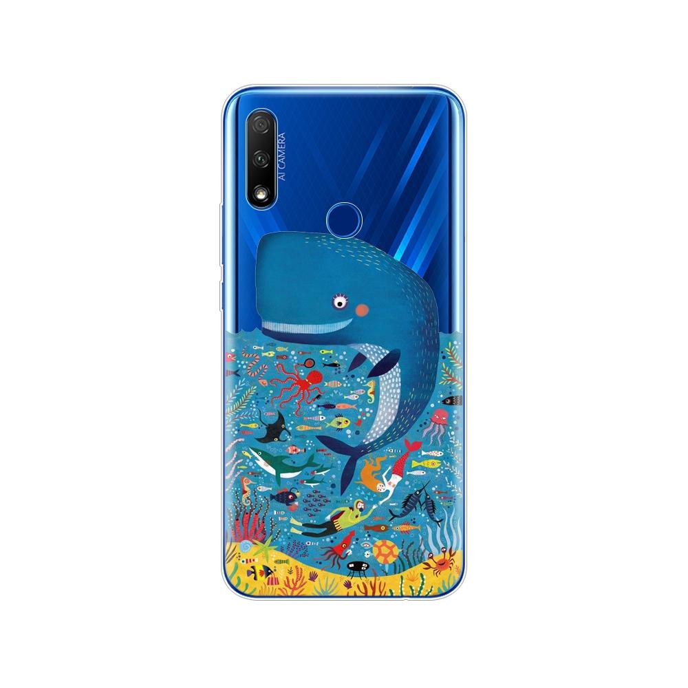 Для Honor 9X Global Case Honor 9X Премиум Чехол Силиконовый ТПУ Мягкая задняя крышка Чехол для телефона Для Huawei Honor 9X Premium STK-LX1 Бампер