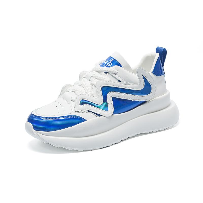 Весенние новые мужские кроссовки кроссовки на платформе дышащие повседневные туфли в спортивном стиле прямые продажи с фабрики в Вэньчжоу