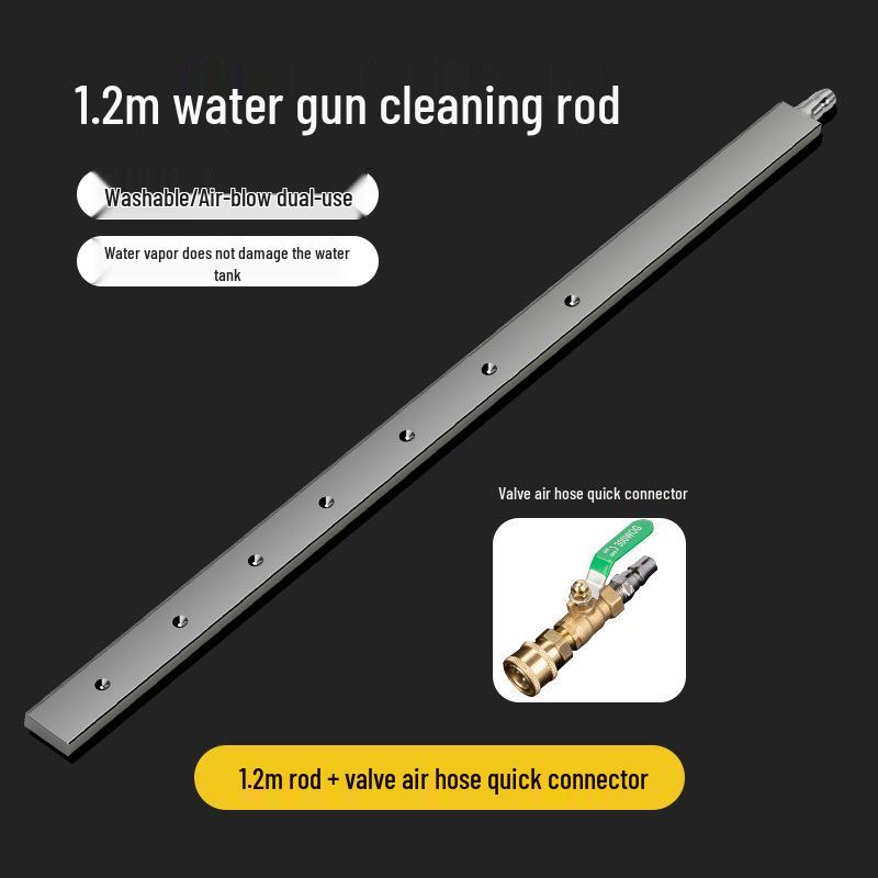 Multi-Purpose No-Disassembly Cleaning Tool for Water Tanks and Radiators