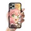 Чехол для телефона Anime Anya Forger, силиконовый чехол из ПК+ТПУ для iPhone 11 12 13 Pro Max 8 7 6 Plus X SE XR, жесткие чехлы