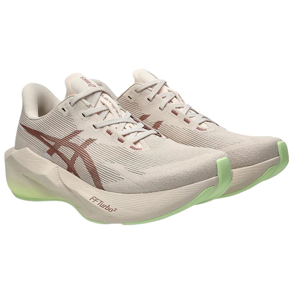 Asics Novablast 6 Удобная посадка Отскок Дышащие Беговые кроссовки Мужские кроссовки Бежевый 1011C243-700