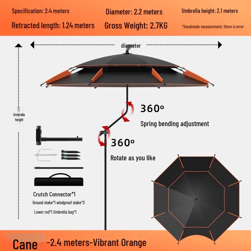 Naiduo Outdoor Camping & Beach Umbrella