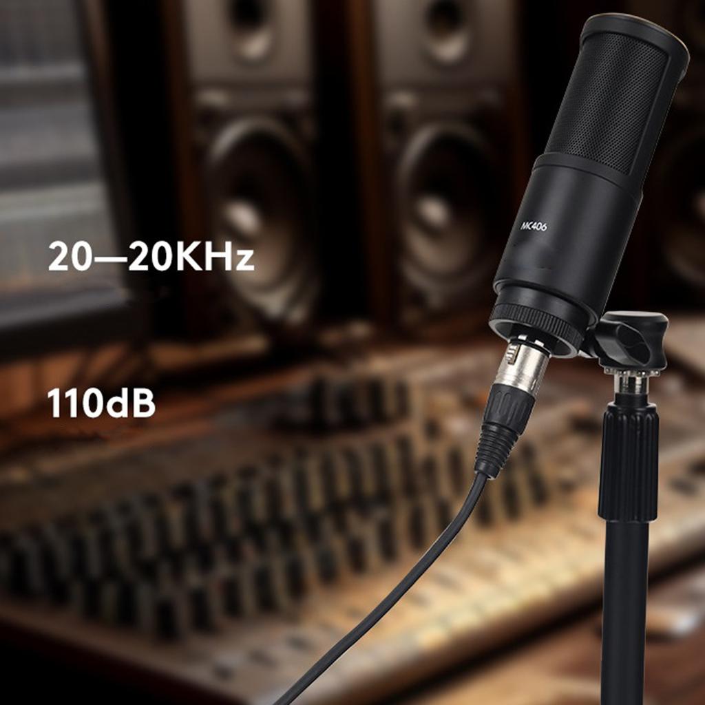 MC406 USB-конденсаторный микрофон для подкастеров и стримеров, с несколькими диаграммами направленности, шумоподавление