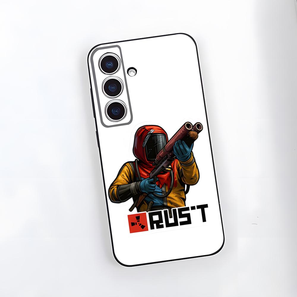 Игровой чехол для телефона RUST для Samsung A25 A13 A33 5G A54 A36 A35 A56 A52 A14 Ударопрочный мягкий чехол