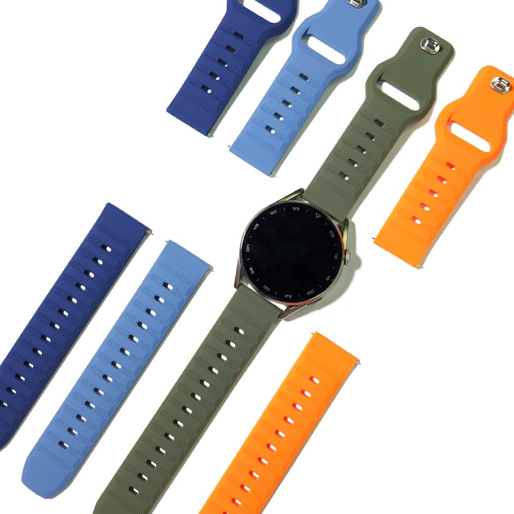 22 мм Спортивный ремешок для HUAWEI WATCH 4 Pro Ultimate/GT 2 3 46 мм/Runner Силиконовый ремешок для HUAWEI GT 42 43 мм 20 мм Браслет