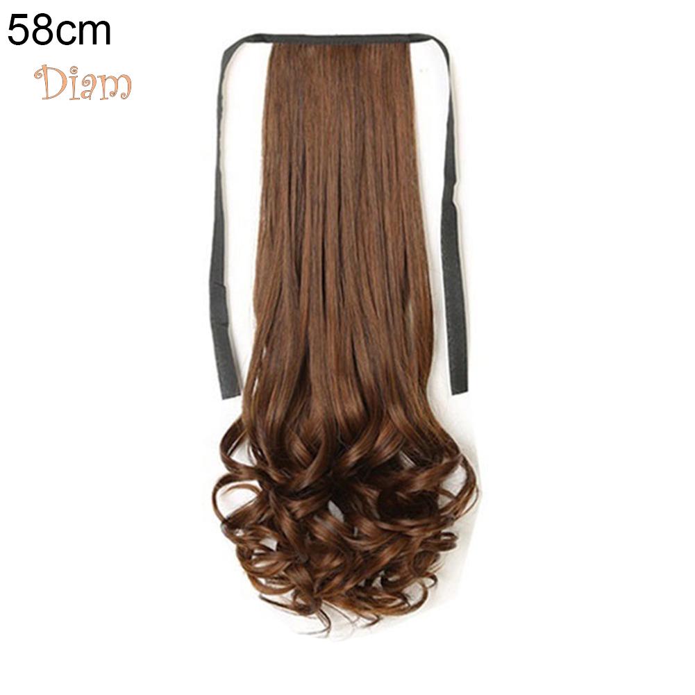 Длинный хвост с лентой для моделирования причёски