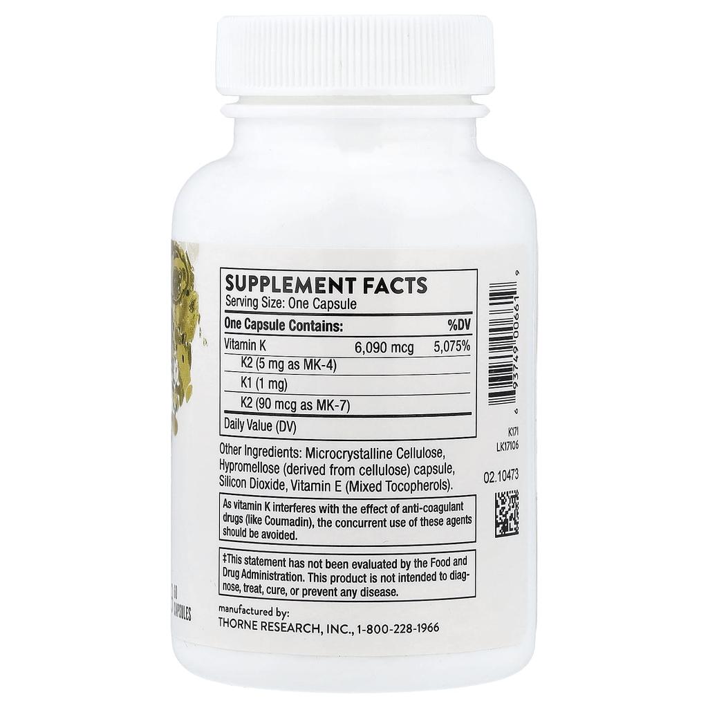 3-K Complete, 60 Capsules