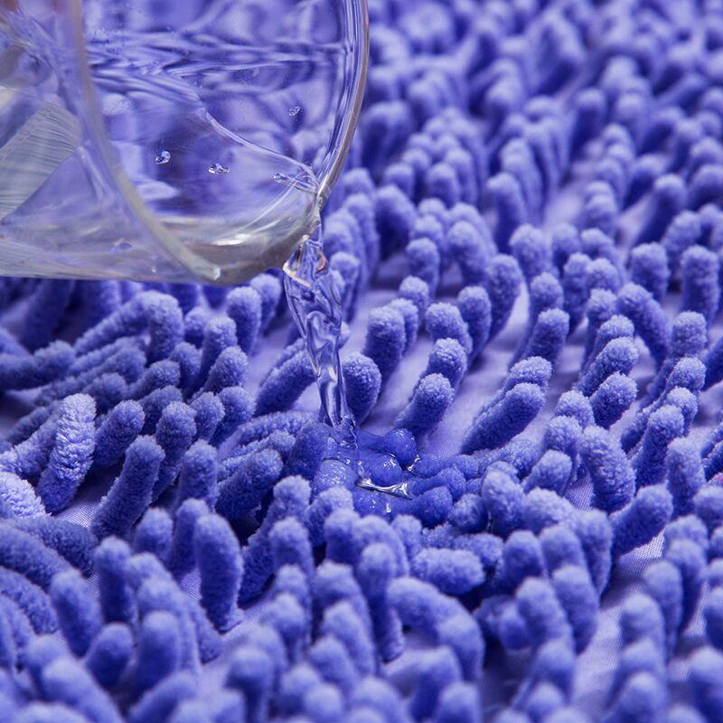 Коврик для пола Ковер Прихожая Водопоглощение Коврик для ног Ванная Машинная стирка Спальня Нескользящий коврик Домашний Полукруглый Шенилл