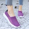 Summer Handmade Slip On Braid Beach Shoes Women Moccasins Plus Size Casual Espadrilles Breathable Sneakers