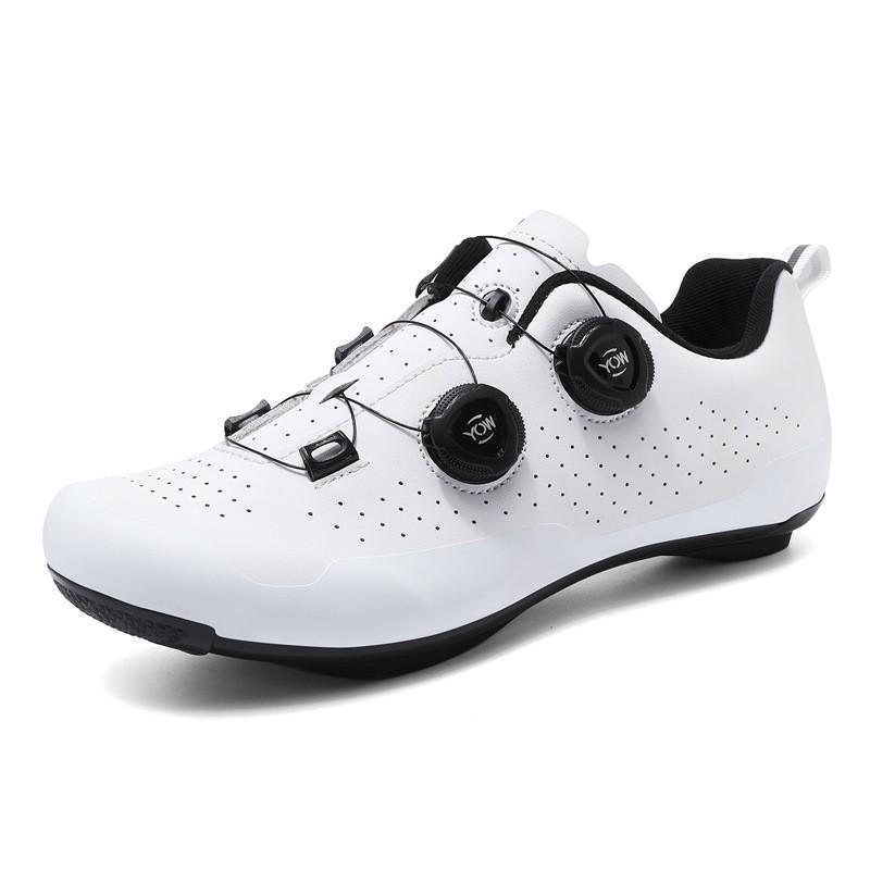 Mens Cycling Shoes XT3001 With Rotating Dial Breathable Leather Upper MTB Road Clipless Options
