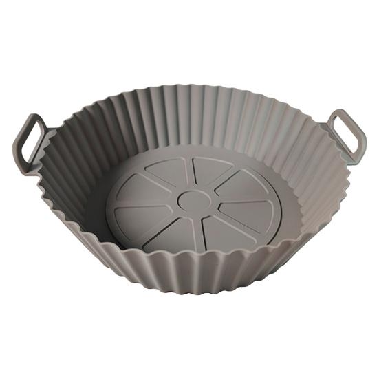 Силиконовая форма для аэрофритюрницы, многоразовая основа-коврик для аэрофритюрниц объемом от 3 до 5 фунтов, термостойкая, антипригарная, замена пергаментной бумаги