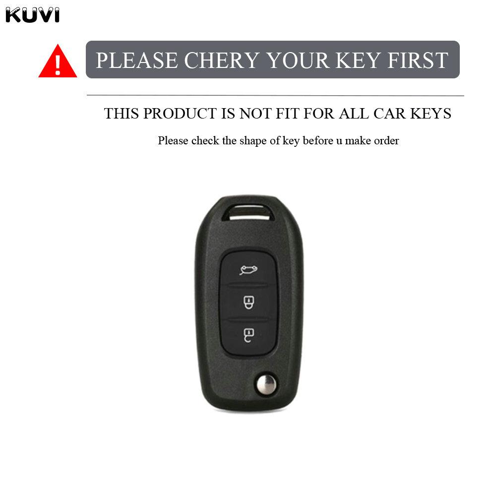 ТПУ Чехол-обложка для автомобильного складного ключа Renault Kwid Kadjar Captur Megane Sandero Stepway Logan Clio 5 Arkana