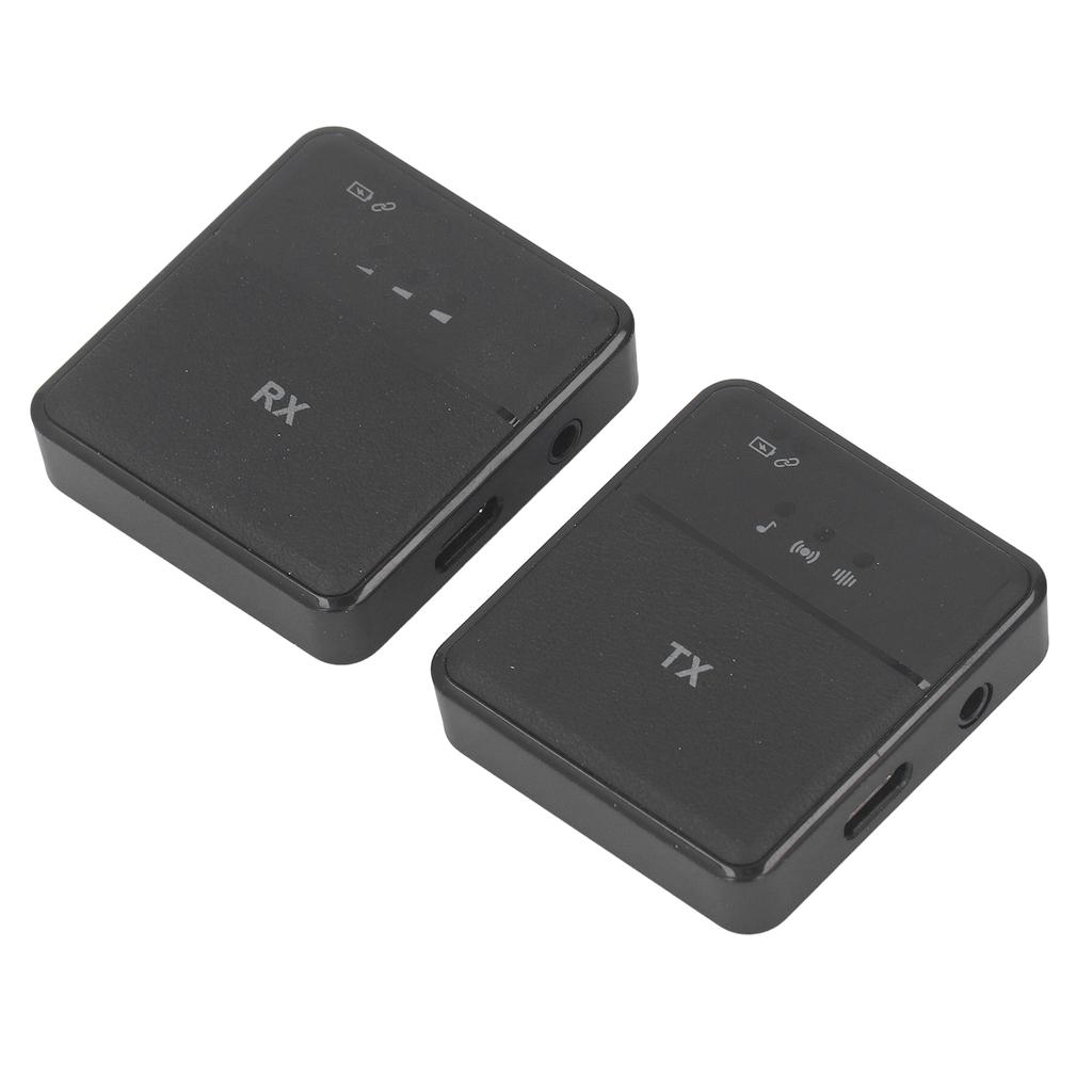 Wireless Lavalier Microphone Mini Portable Noise Cancellation Omnidirectional Pickup Strong Anti Interference Clip On