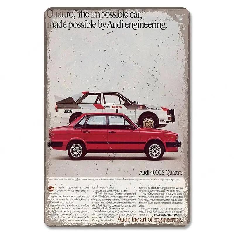 Винтажный папин автомобильный плакат с автобусом, ретро металлические таблички, знаки Гран-при, автомобильная металлическая жесть, гараж, бар, паб, клуб, домашний декор стены