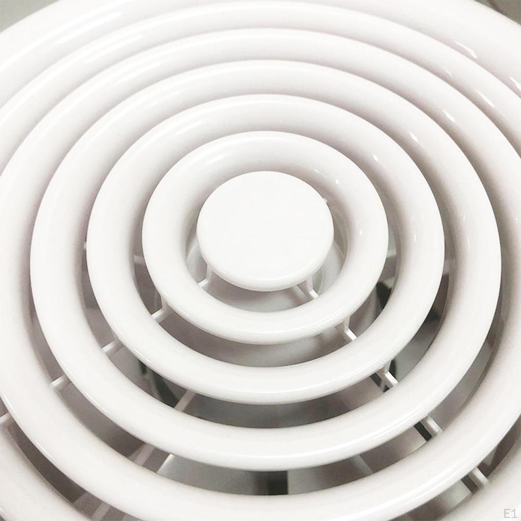 Exhaust Fan Air Vent Powerful Silent Waterproof Extractor Grille Cover for Bathroom