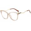 TR90 Frame Fashion Blue Light Blocking Glasses Retro Brand Designer Cat Eye Optical Eyeglasses Women Computer Eyeglasses Girls
