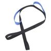 Leg Lifter Strap Disabled Elderly Nylon Webbing Foot Loop Hand Grip Mobility Aid for Walking Practice Blue