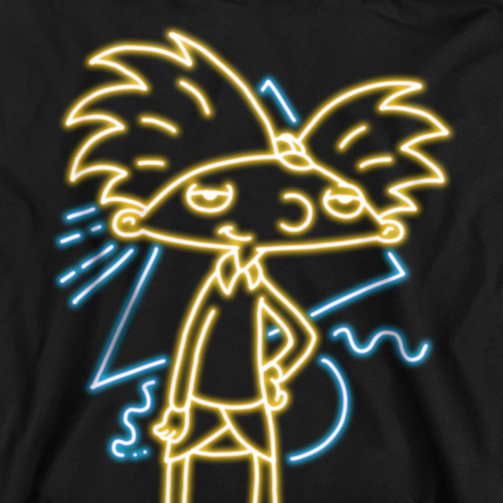 Hey Arnold! Unisex Adult Neon Sweatshirt