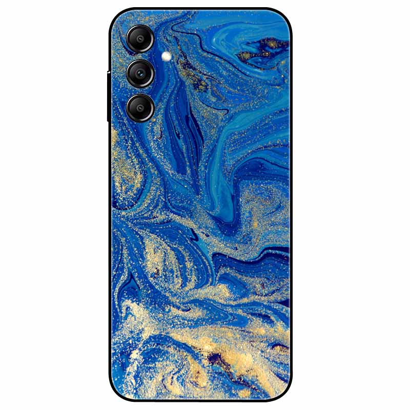 Чехол для Samsung Galaxy A54 5G A34 A24 S23 Чехол Цветочный Мраморный ТПУ Мягкий Силиконовый Чехол для GalaxyA54 A 34 Расписные Корпуса Телефонов