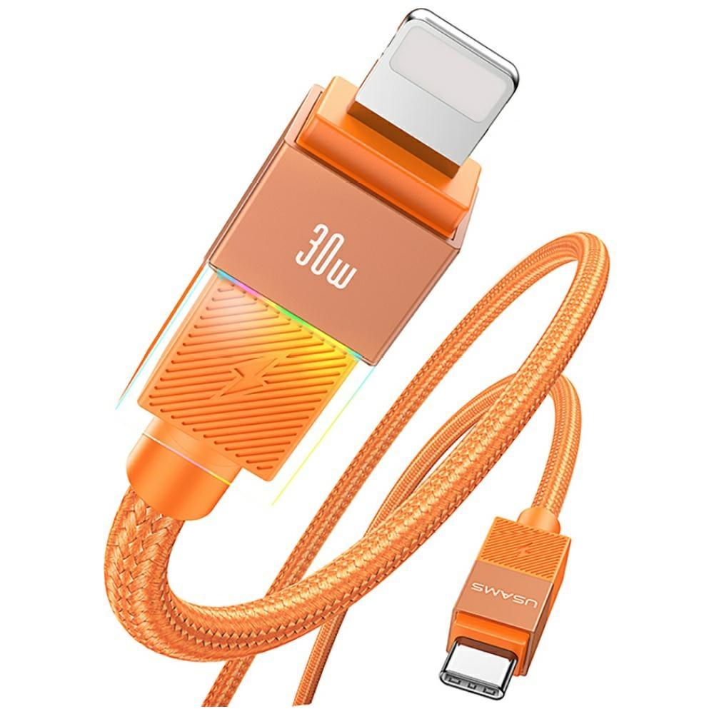 USAMS SJ776 PD 30W USB-C/Lightning cable 1.2m tarnish