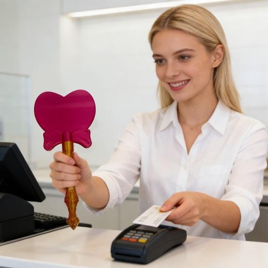 Палочка Tap-to-Pay Держатель для бесконтактной оплаты Палочка Держатель для кредитных карт Милая палочка-сердечко Подарок для детей и взрослых