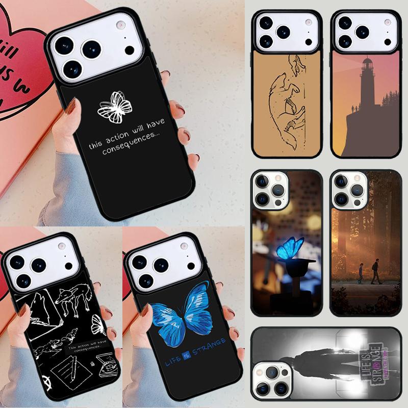 Чехол для телефона Life Is Strange Для iPhone 17 Air 14 15 13 12 Max Чехол Для Apple 16e 11 Pro Max Plus Coque