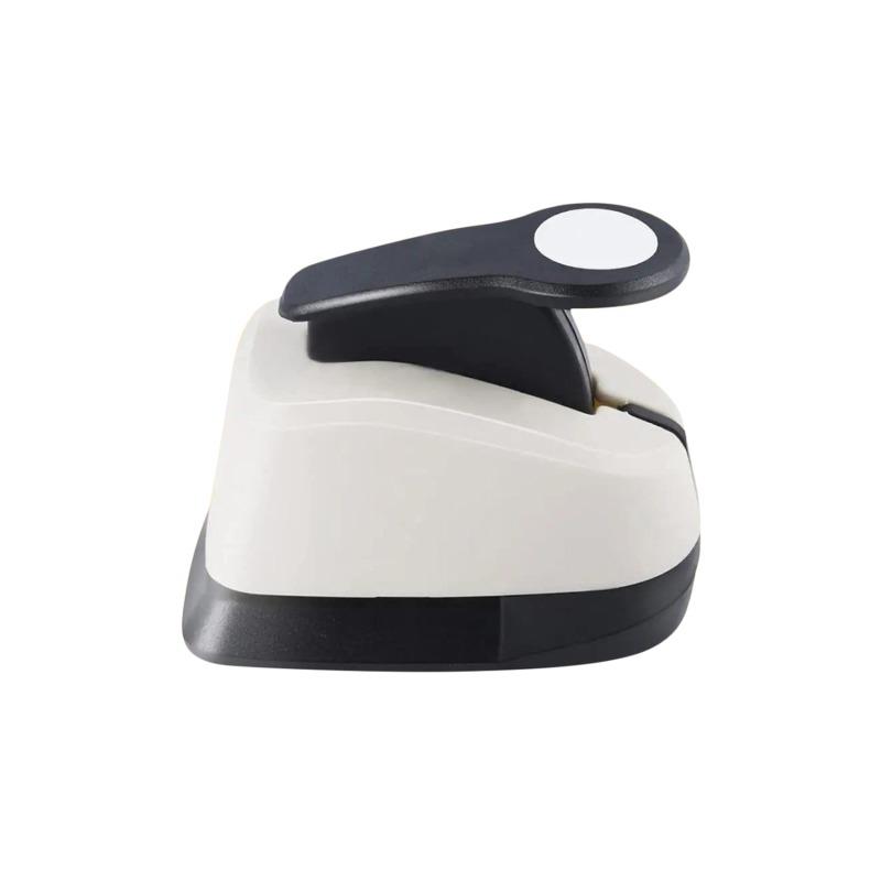 Creative Round Embosser Paper Puncher Diy Craft Circle Hole Punching Tools Labor Saving Punching Machine